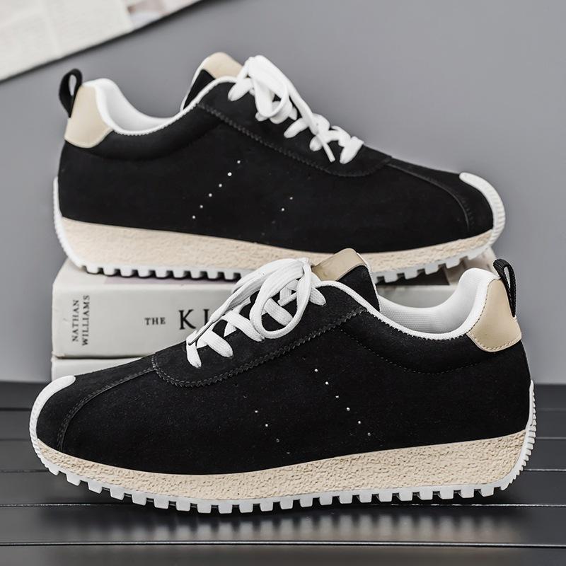 

Повседневная мужская обувь весна 2025 кожаная спортивная обувь мужская модная обувь студенческая подростковая Форрест Гамп обувь на высокой платформе 39