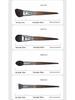 25-Piece Animal Hair Makeup Brush Set: Includes Wool Brushes for Eyeshadow, Nose Shadow, and Foundation - Artist Recommended