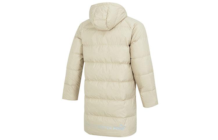 PUMA Down Jackets Men's Khaki Hooded Moderate Other 674641-12