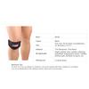 SX541 Patella Belted Adjustable Sports Knee Brace - Black