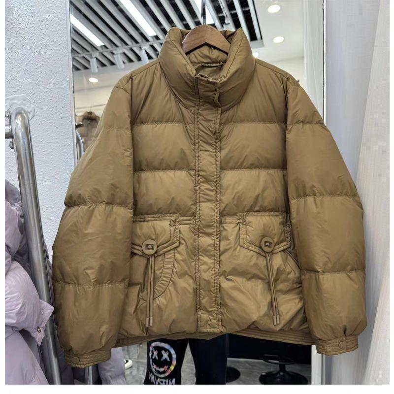 

Пуховик женский зимний и зимний новый известный бренд высокого класса популярный короткий женский маленький жакет M (120-75kg wearable) армия зеленый