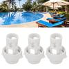 Hose Drain Plug Connector, Replacement 10184 for Round Swimming Pool, Garden Adapter with High Reliability, Compatibility, Plastic Material, Thread