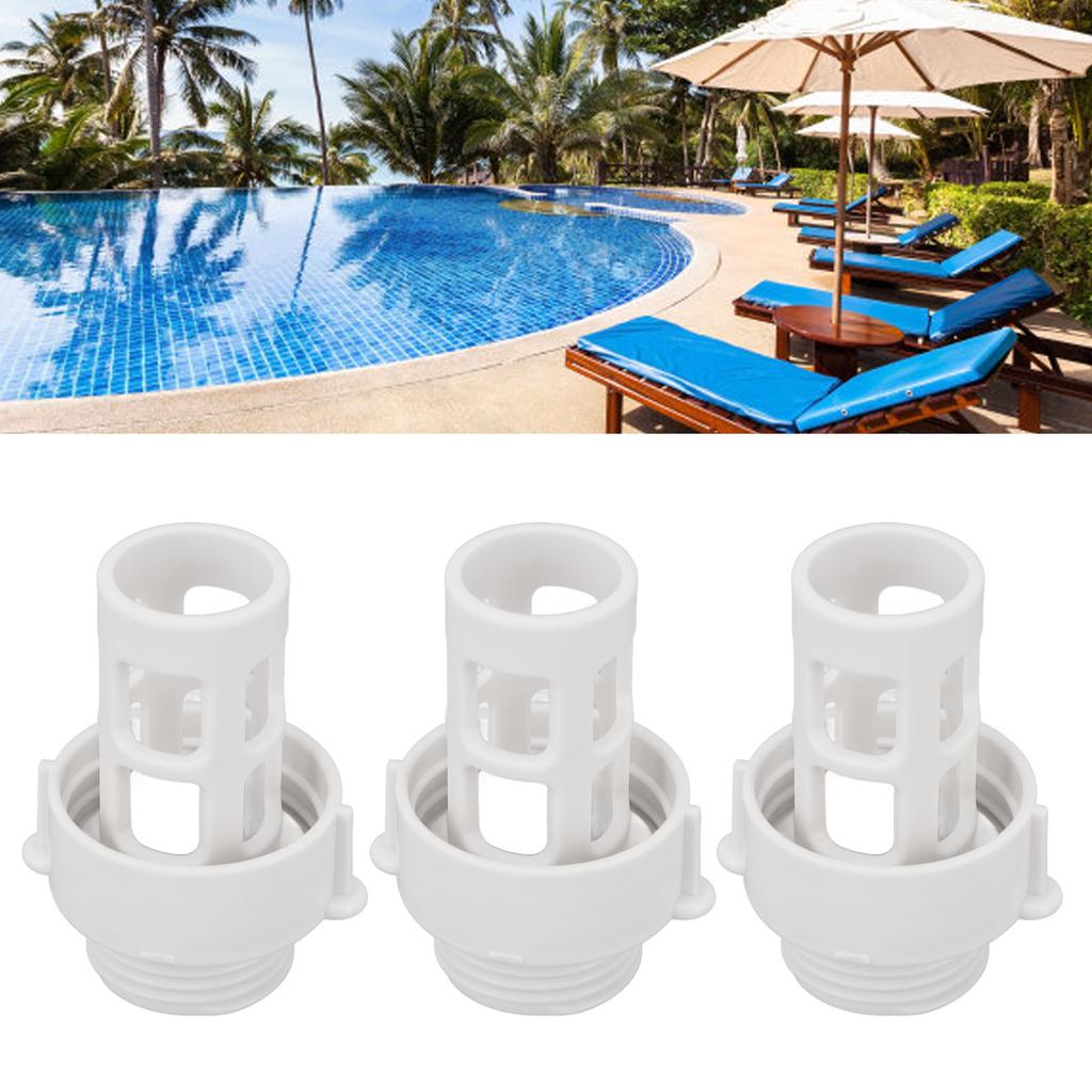 Hose Drain Plug Connector, Replacement 10184 for Round Swimming Pool, Garden Adapter with High Reliability, Compatibility, Plastic Material, Thread