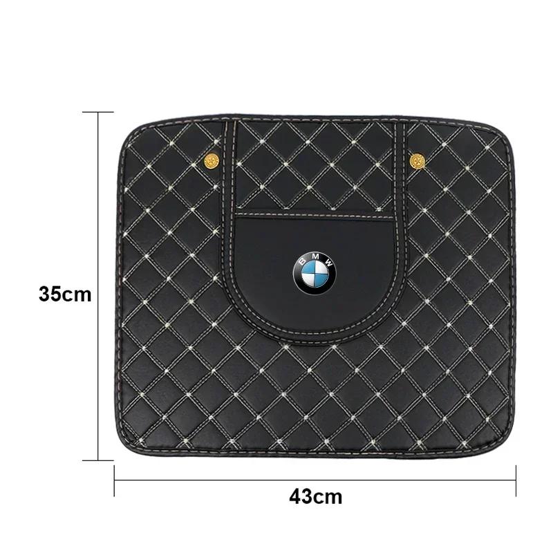 2025 Hot Car Anti-kick Pad Interior Pu Leather Auto Seat Back Protector Pads Anti Scratch For BMW M M3 M5 320 325 E28 E30 E34 E3