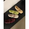 French bow Mary Jane shoes ballet shoes flat shoes Zichun gentle shallow mouth single shoes soft sole