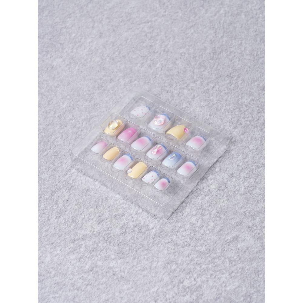 Daiso 25ss Titapress Square Nail Tip  4