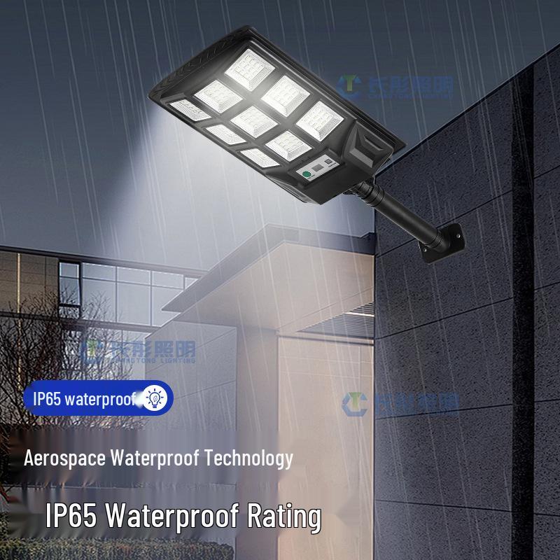 Super Bright LED Solar Street Light: Waterproof, Automatic-Induction for Outdoor Courtyard Lighting