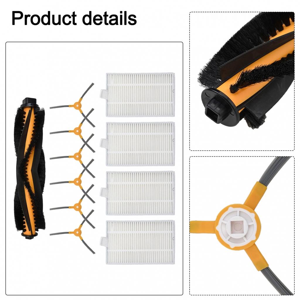 For bObsweep For SLAM Robot Efficient Performance Main Brush Filter Kit