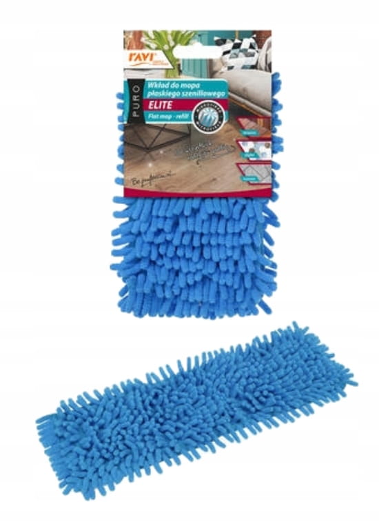 Microfiber flat mop insert