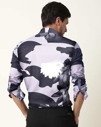 Noble Monk Mens Printed Regular Fit Casual Shirt | Full Sleeve | | Stylish Shirt For Men