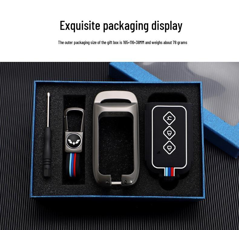 Wuling Xingchen 2021 Key Cover, Zinc Alloy Protective Shell for Xingyao Model