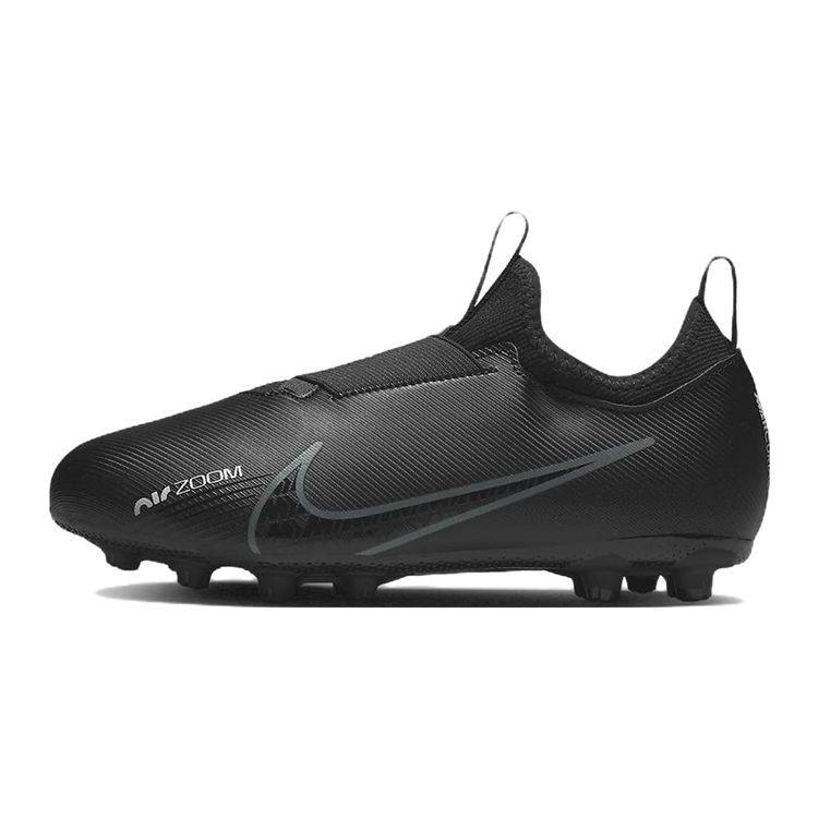 

Nike Air Zoom Vapor 15 Синтетическая кожа Круглый носок Шнуровка Нескользящие Амортизирующие Износостойкие Низкие Футбольные бутсы Детские Футбольные бутсы Черные DJ5618-001 38.5