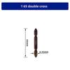 Electric Dual-Head Screwdriver: High-Hardness, Strong Magnetic, Anti-Slip, Super Hard Industrial Drill