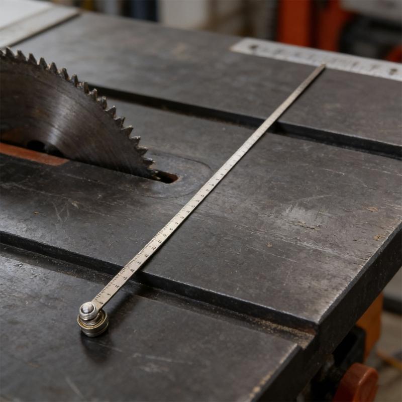 Single/Double Bearing Positioning Calipers Stainless Steel Ruler For Accurate Wood Cutting And Measuring