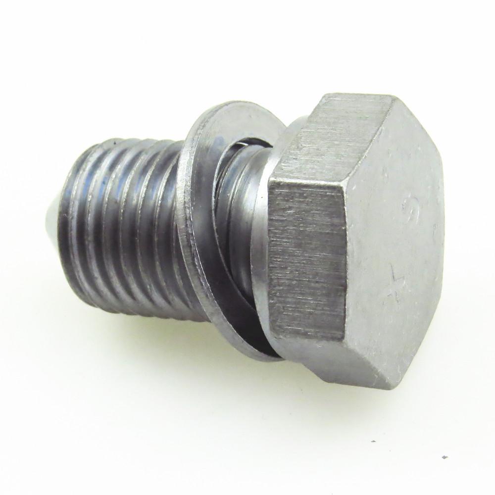 Car 1.4L 1.8L 2.0L Engine Oil Drain Sump Plug Screw Bolt for A3 A4 A6 TT Q7 Eos Golf GTI Jetta Passat Tiguan N90 813 202 Oil Drain Plugs 3