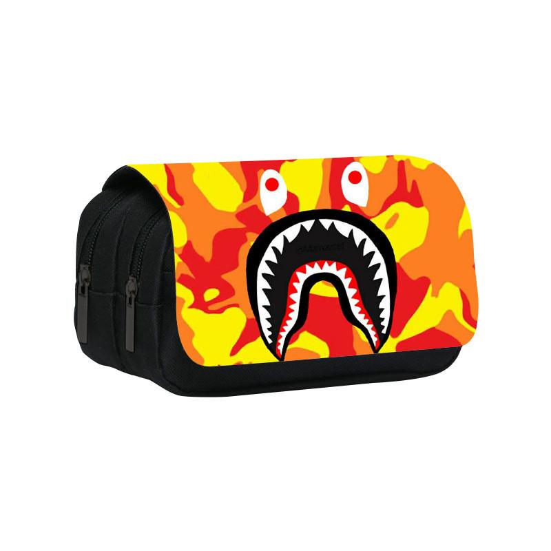 Sprayground Printed Student Single Double Lightweight Stationery Storage Bag For School And Home