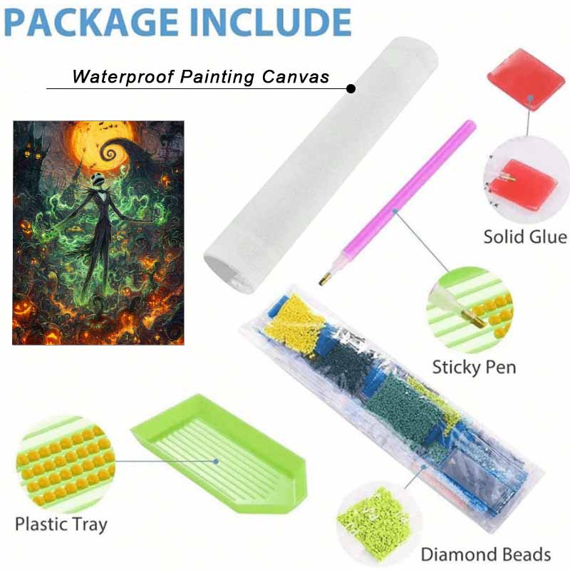 Disney Diamond Painting Set Classic Nightmare Home Decor Craft, Perfect Handmade DIY Gift Idea