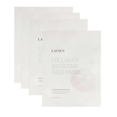 Ravien Collagen Boosting Facial Mask Pack 27ml 4 Sheets, 1 Piece, 1 Piece