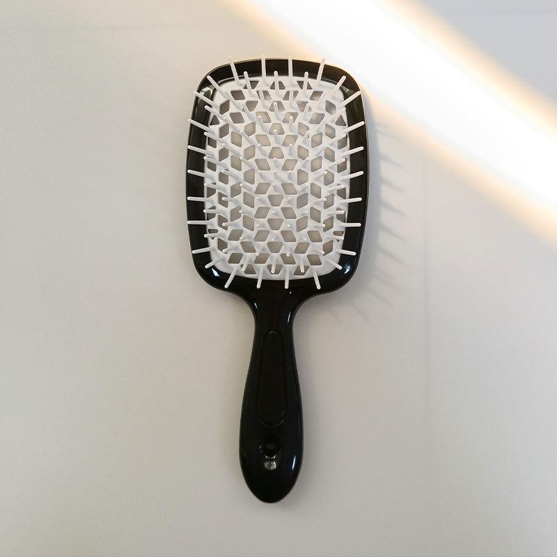 

1 шт. расчески с широкими зубцами на воздушной подушке, женская расческа для массажа кожи головы, щетка для волос, выдалбливаемая домашний салон, сделай сам, парикмахерский инструмент