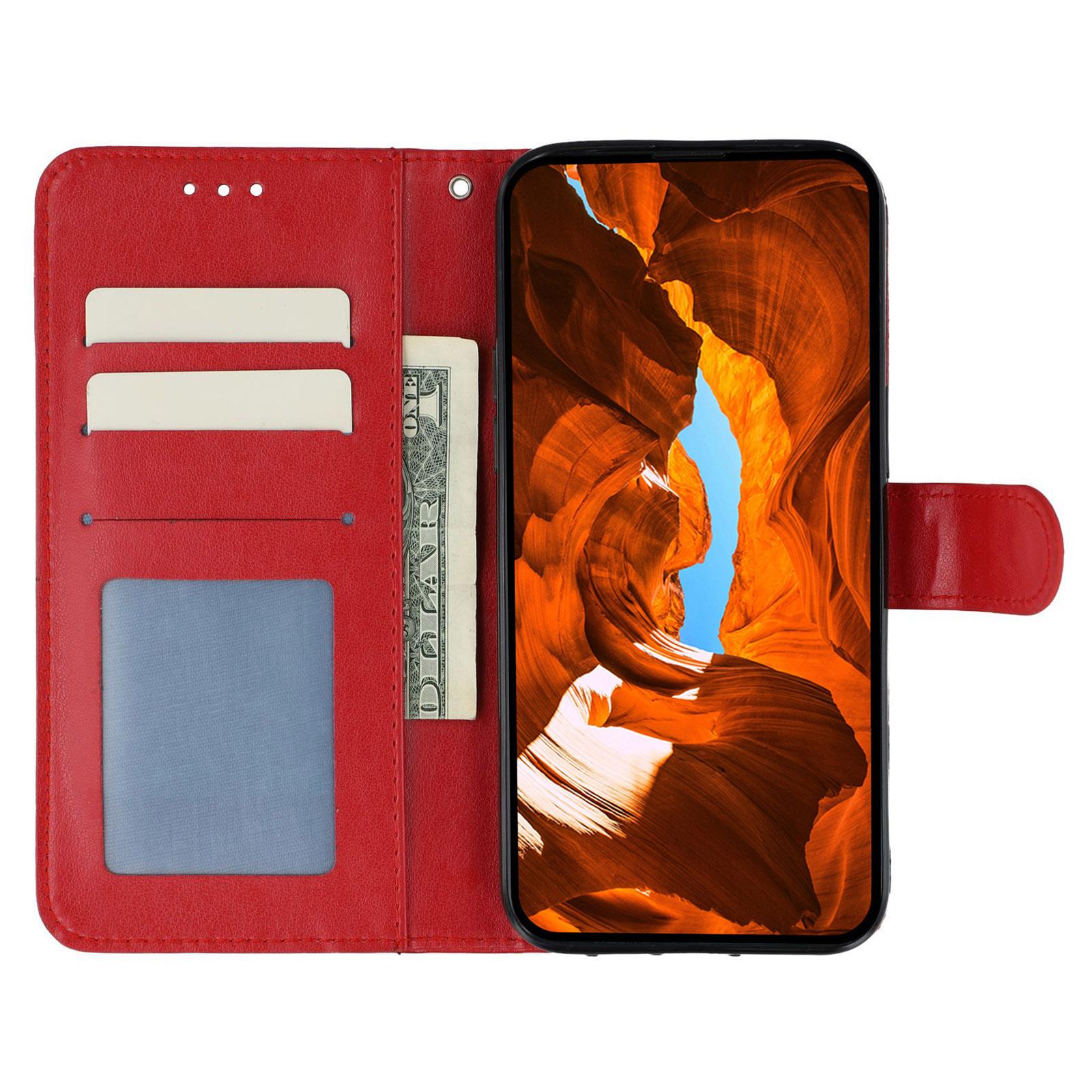 

For OnePlus 13 Cases PU Leather Flip Wallet Phone Cover with Strap Purple