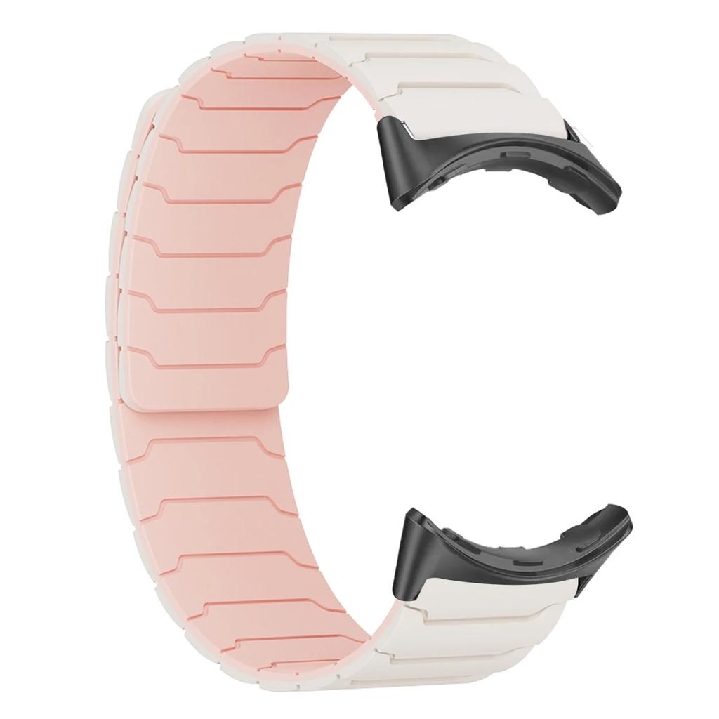 Magnetisk rem for Google Pixel Watch 4 3 2 1 41mm Silikonbånd for Google Pixel Watch 4 3 45mm Armbånd Tilbehør