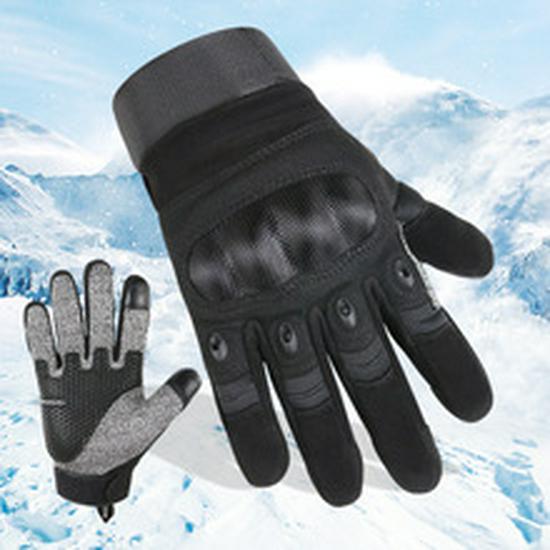 Men’s Full-Finger Tactical Gloves | Wear-Resistant, Non-Slip for Outdoor Sports, Cycling, Climbing, and Field Combat