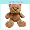 Plush Bear Toy With Moon And Star Design For Kids Gift In Soft Short Pile Fabric