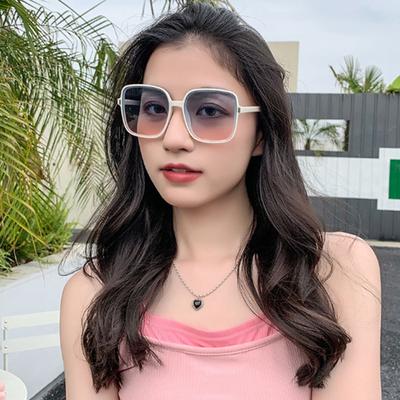 Quadratische Sonnenbrille Anti-Ultraviolett-Sonnenbrille Vintage-Brille