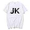 Shaotuan Jung Kook Umfeld Harajuku Druck Mode Herren und Damen T-Shirts Tops Kurzarm