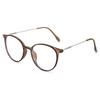 Color Changing Anti Blue Light Glasses Circular Glasses Frame Comfortable Outdoor Sunglasses For Women