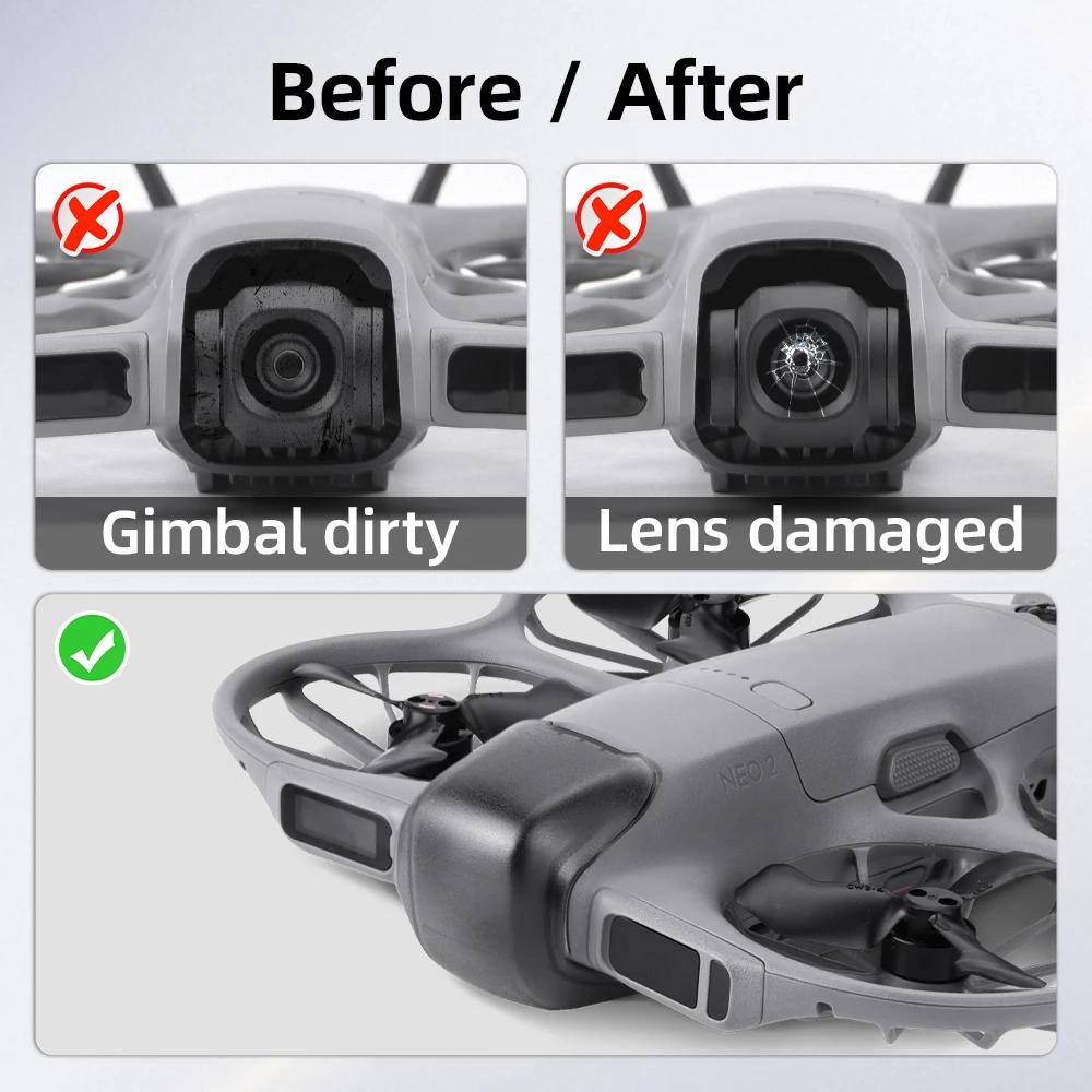 Lens Cap Protector For DJI Neo 2 Drone Gimbal Camera Dustproof Protective Case And Accessories All Round Protection