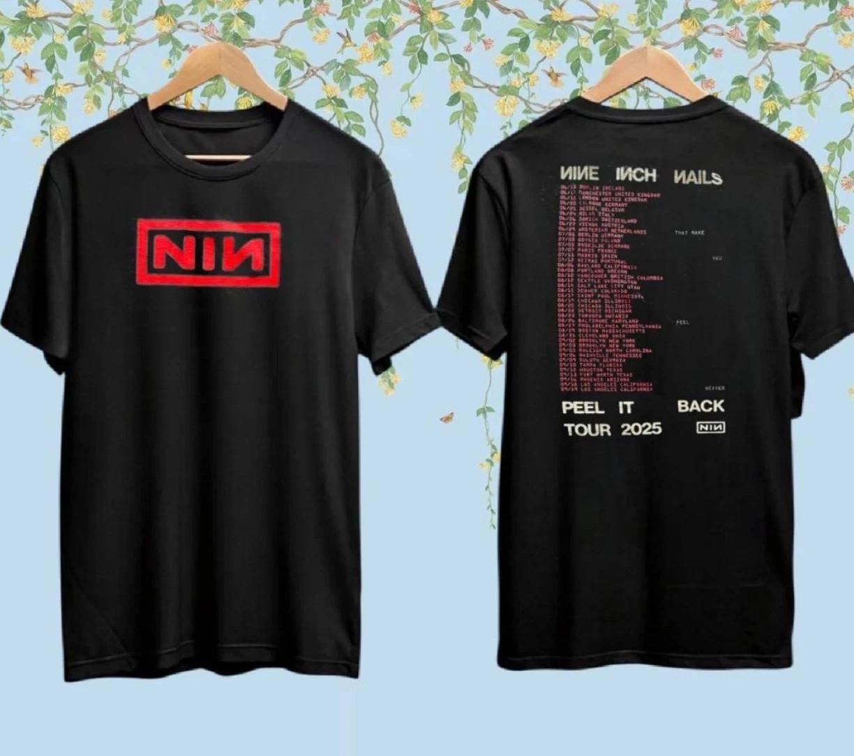 Nine Inch Nails Peel It Back Tour 2026 T-Shirt XXXL