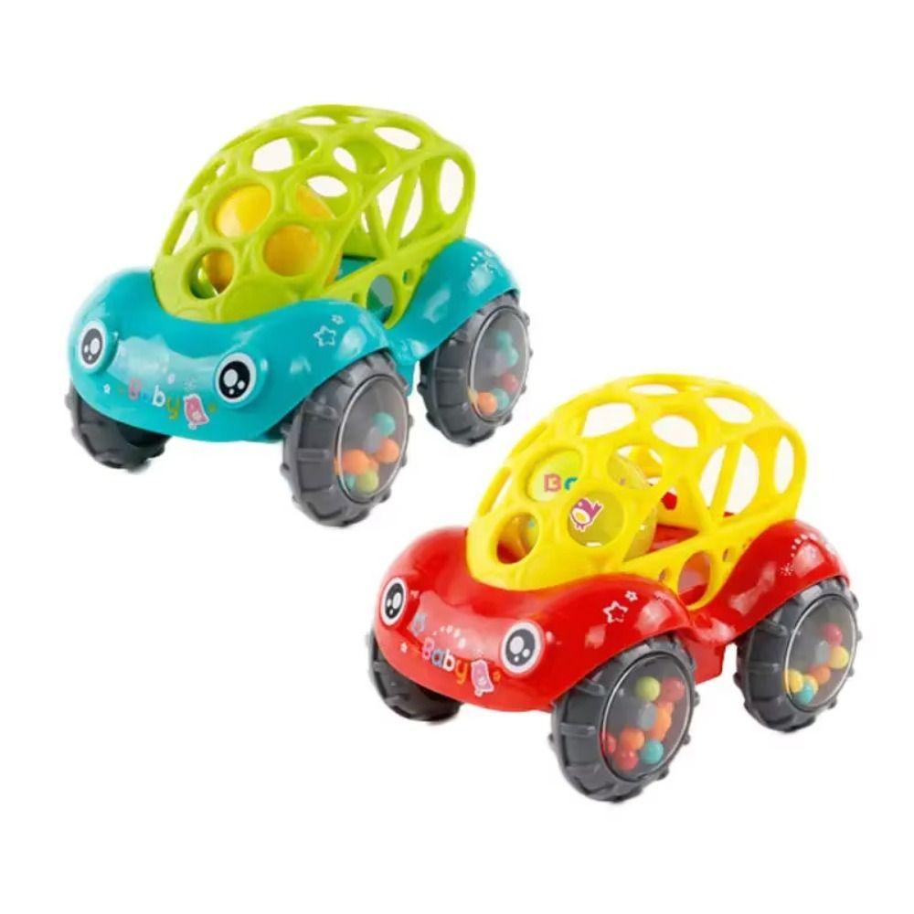Plastic Soft Shell Bucket Truck Toys Car Shape Shaking Bell Kids Toy  Toddler Toys