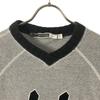 Sportmax Made In Italy Long Sleeve V Neck T-shirt M Gray Ron T Men's Used