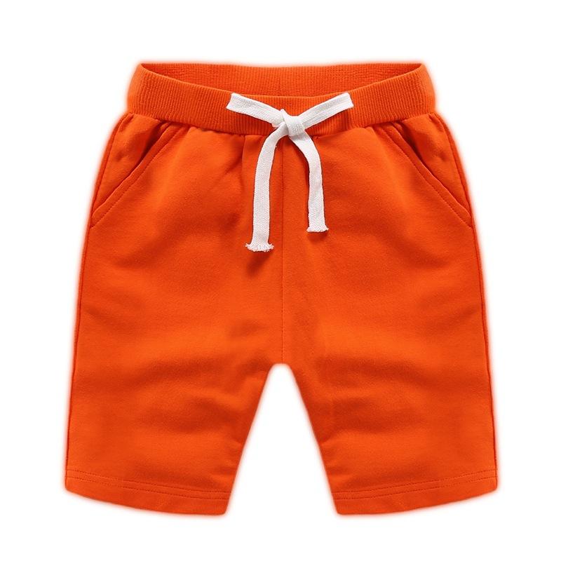 Children's Shorts Unisex Summer Cotton Baby Boys Shorts Pants Teenager Kids Boys Girls Solid Casual Shorts for 1-12Years Children Clothes