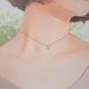 TIFFANY&Co.  Necklace K18 white gold/diamond Women