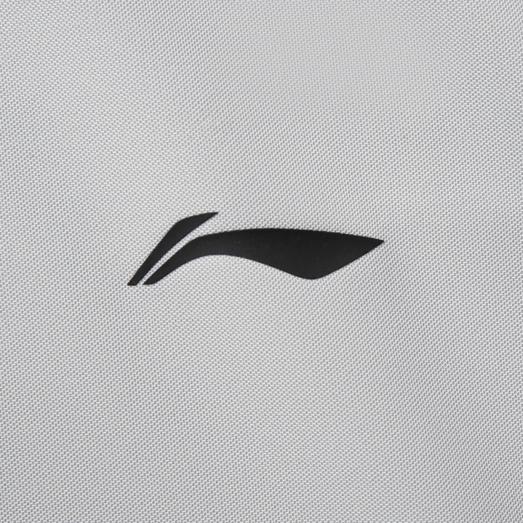 Li-Ning Comfortable Simple Solid Color Quick-Dry Versatile Fashion Short Sleeve Polo Shirt Men Tops Coin-Gray APLV287-7