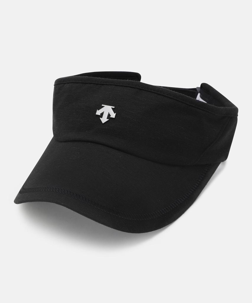 DESCENTE Women'S Spirit Logo Sun Visor Black Sr122Ucp1F
