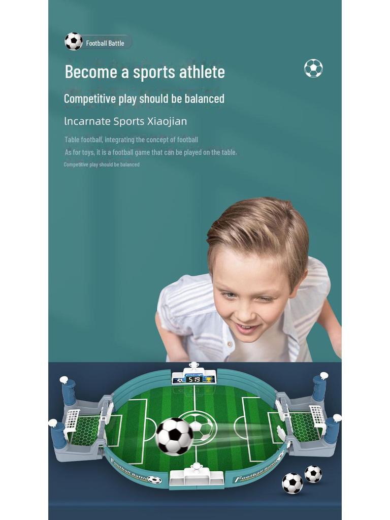 Futbolín infantil: Juego de Puzzle de Escritorio Interactivo Padre-Hijo