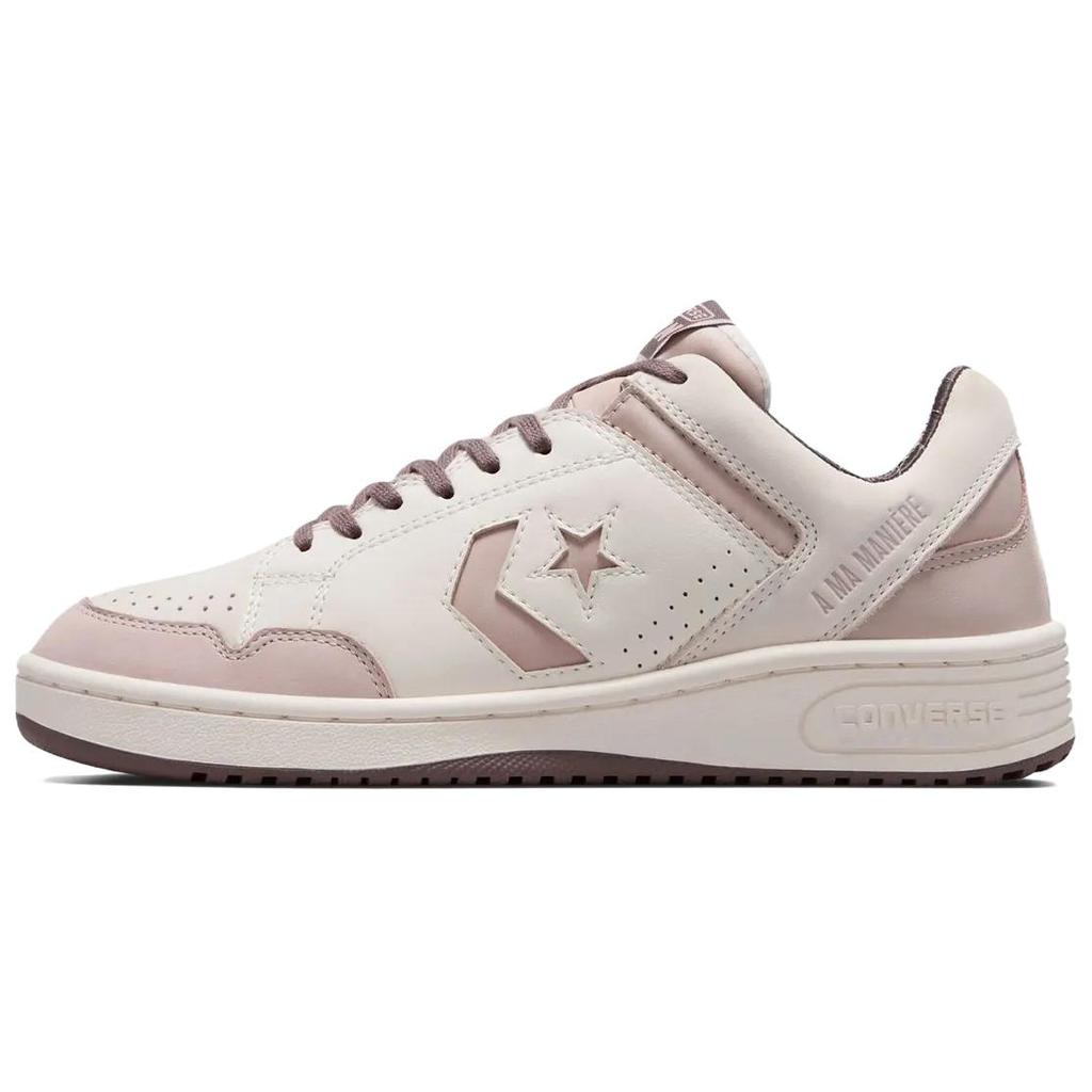 A Ma Maniere x Converse Weapon Low 'While You Were Sleeping' Comfortable and Versatile Low-top Unisex White Brown Pink