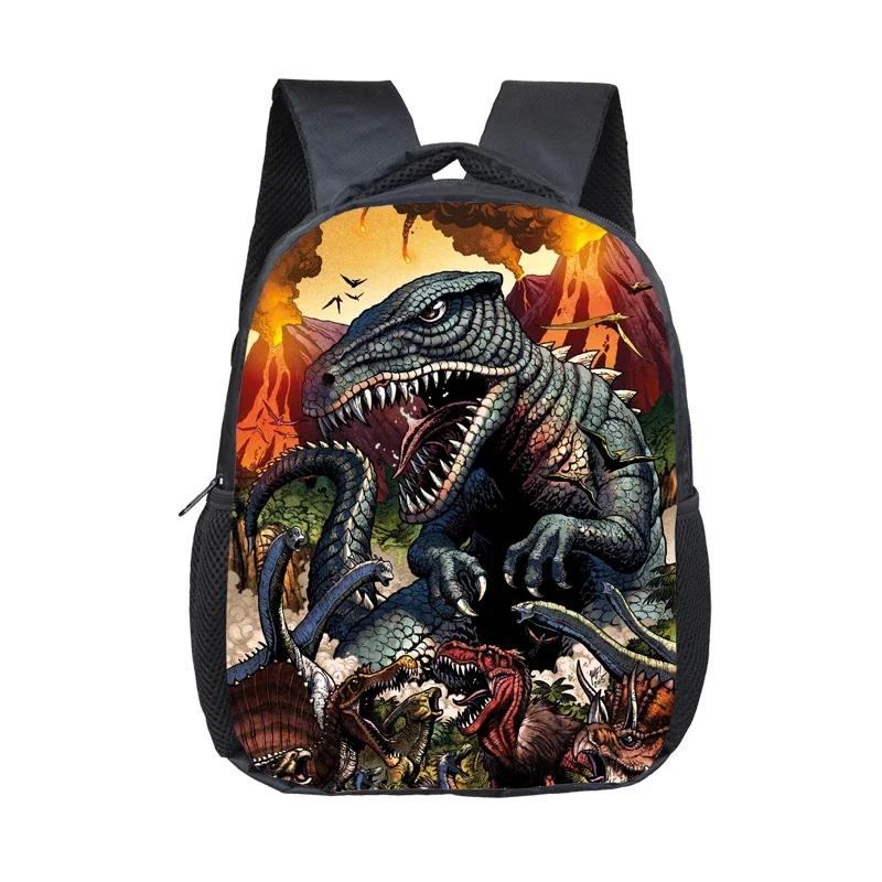 16 Inch Animals Dinosaur Backpacks Dinos Children School Bags Baby Toddler Bag Boys Backpack for Kids Kindergarten Bags Gift
