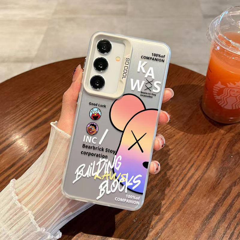 

Многоцветный чехол-медведь для Samsung Galaxy S25 ULTRA/S24, A55, A56S. S24 FE