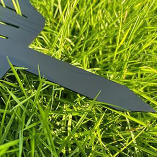 1/2Pcs Garden Stake Hollow Cat Dog Rabbit Design Decorative Outdoor Yard Art Stake Patio Garden Accessory