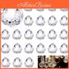 24pcs Crystal Hanging Ornaments 20mm Faceted Balls For Wedding Decor And Christmas Gifts