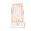 Silicone Keyboard Fully Sealed Design Lightweight Portable Silent Soft Comfortable USB Wired Silicone Keyboard for PC