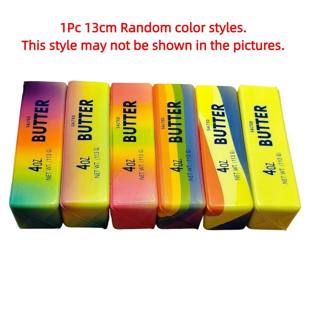Creative Halloween Squishy Toy Colorful Slow Rebound Butter Stick Halloween Fidget Toy Office