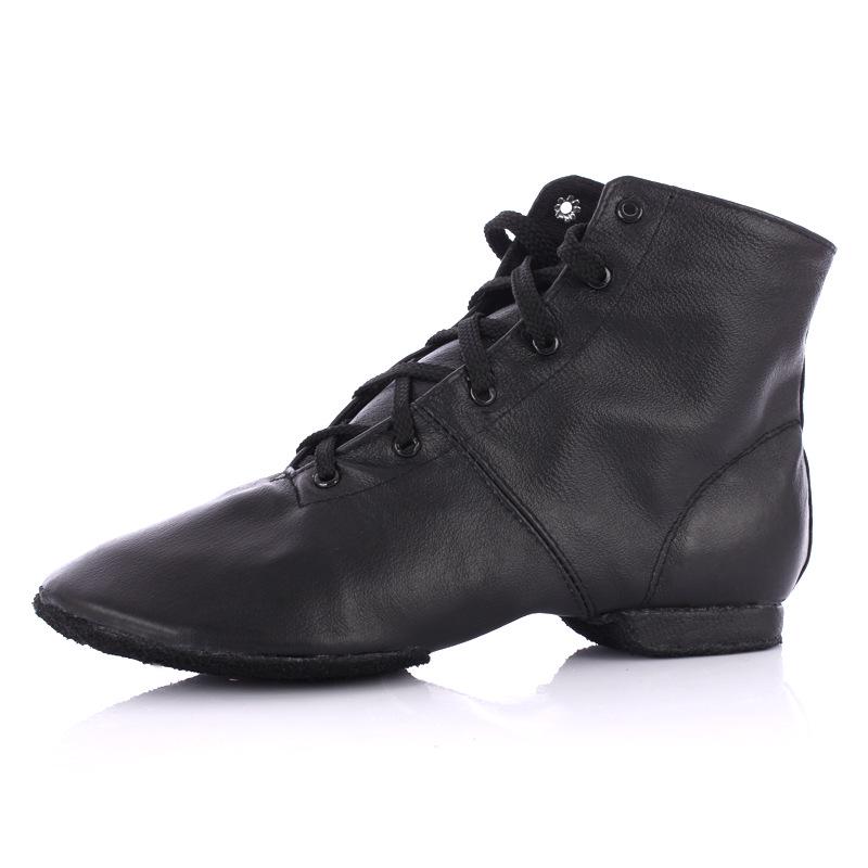 

Genuine Leather Ballet & Jazz High-Top Soft Sole Dance Shoes for Children & Adults 37
