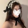 Sweet Lolita Cat Ear Headband With Bow Hair Accessory Women - Fluffy Faux Fur Hairband In Pink Blue Black