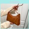 Chic Polyester Underarm Bag 2024 Fashion Trend Soft Pillow-shaped Handbag