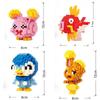 Anime Nano Mudkip Block Diamond Toy Mini Building Toy Pocket Monster